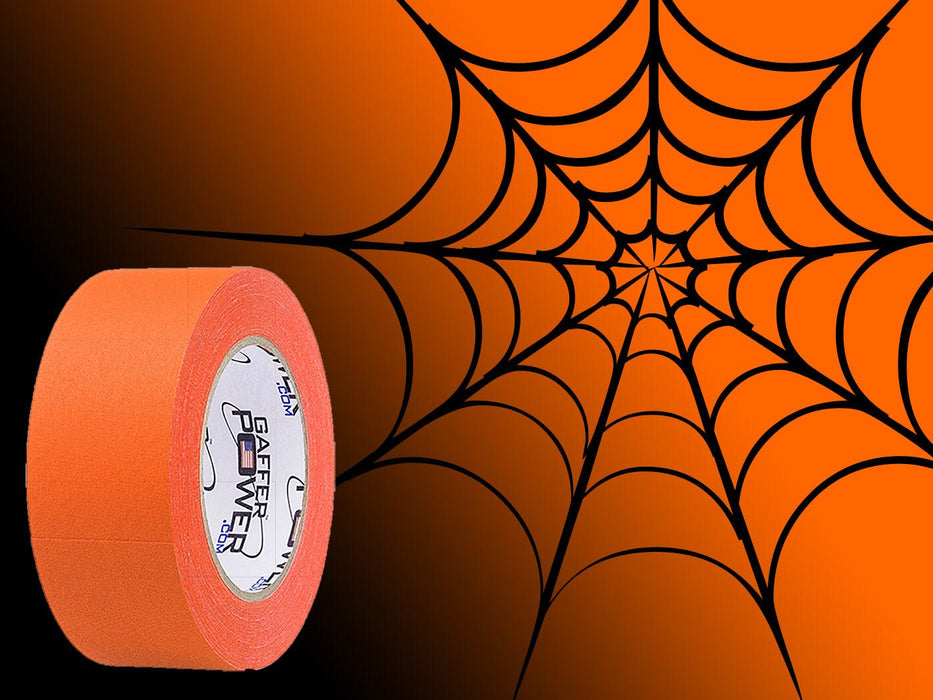 Gaffer Tape, 2 Inch x 30 Yards - Fluorescent Orange