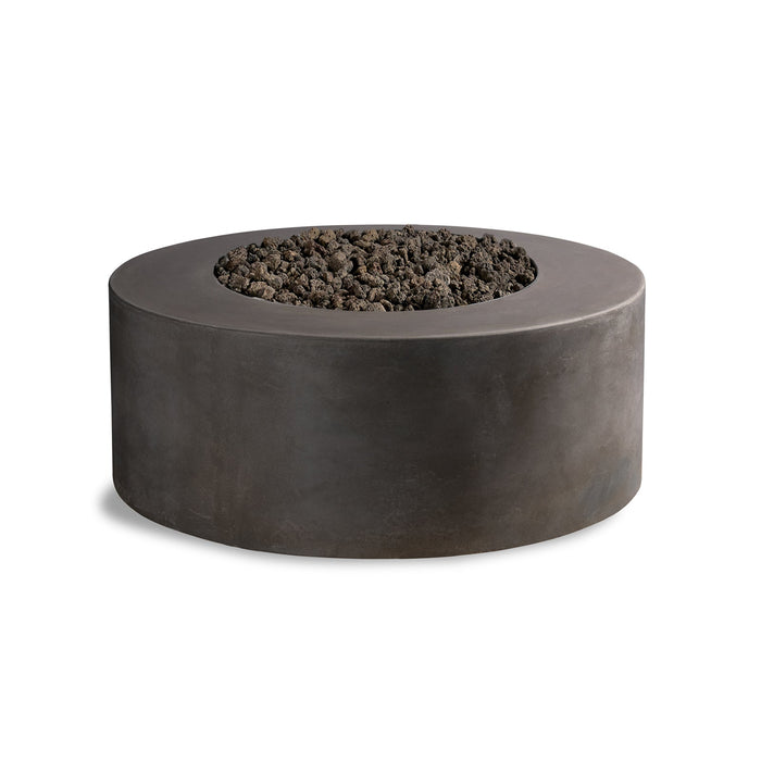 Kylindros Cylinder Concrete Fire Pit Table