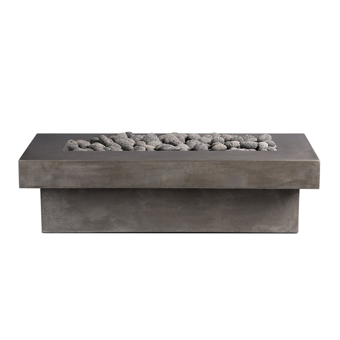 Terraza Concrete Fire Pit Table