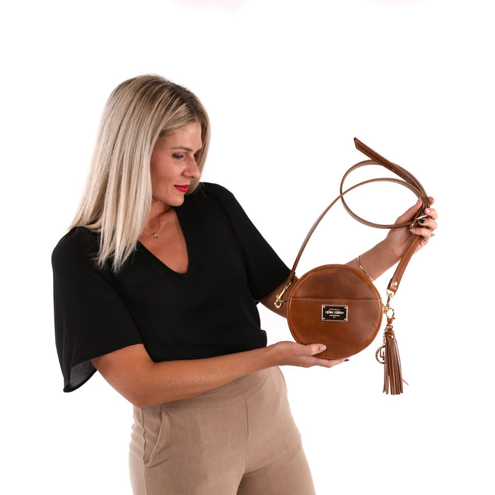 Circle Crossbody Bag