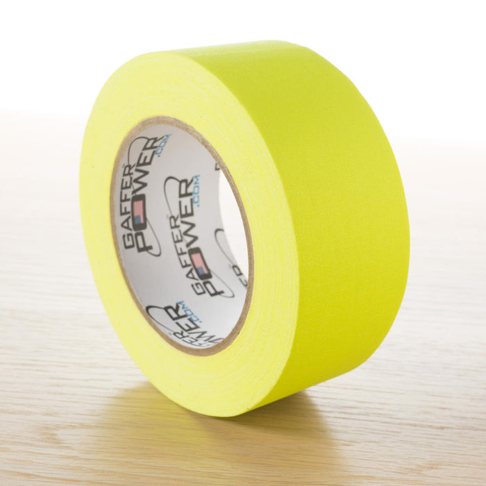 Gaffer Tape, 2 Inch x 30 Yards - Yellow