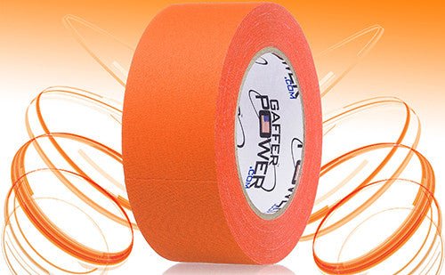 Gaffer Tape, 2 Inch x 30 Yards - Fluorescent Orange