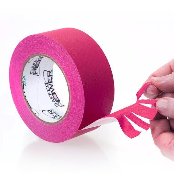 Gaffer Tape, 2 Inch x 30 Yards - Fluorescent Pink