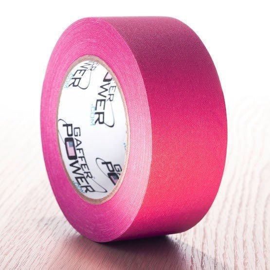 Gaffer Tape, 2 Inch x 30 Yards - Fluorescent Pink