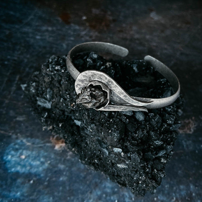 Comet Meteorite Cuff Bracelet