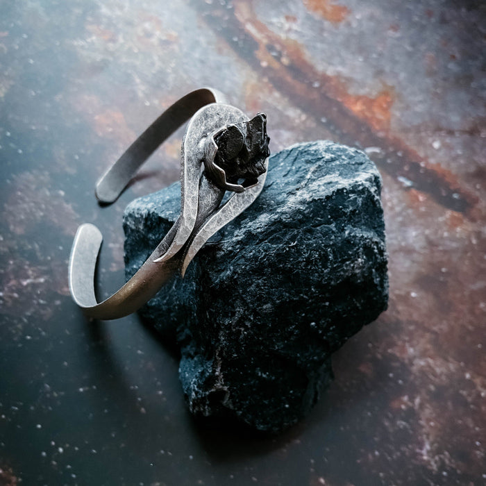 Comet Meteorite Cuff Bracelet