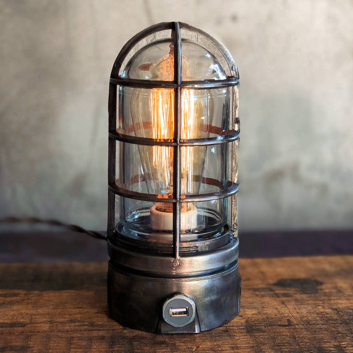 Vintage Industrial Lamp - The Iron Cage