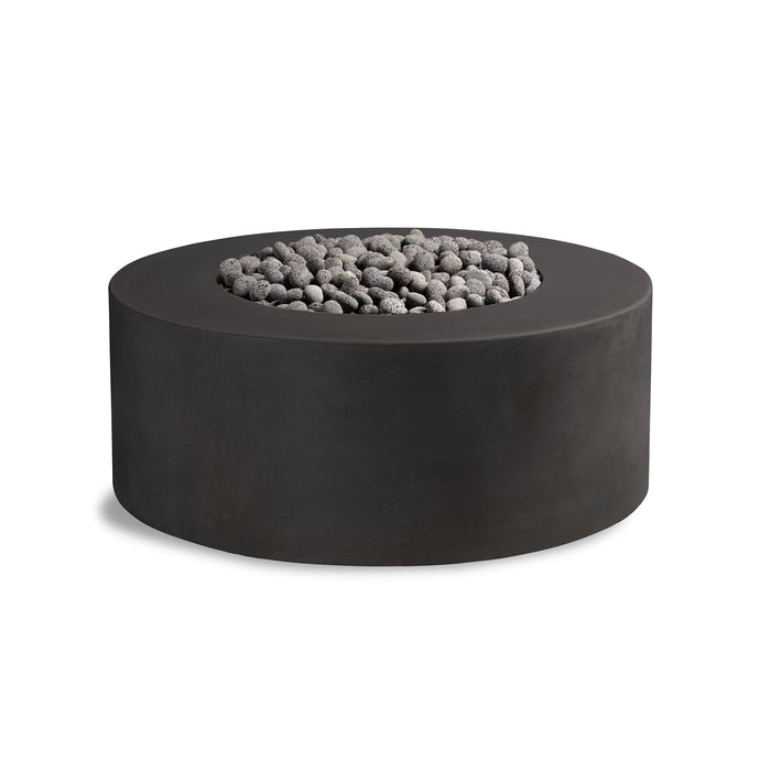 Kylindros Cylinder Concrete Fire Pit Table