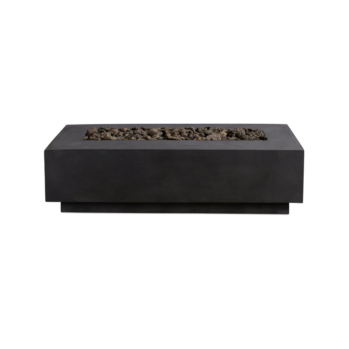 Lineal Rectangular Concrete Fire Table