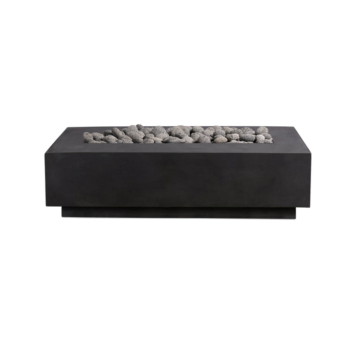 Lineal Rectangular Concrete Fire Table