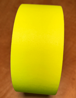 Gaffer Tape, 2 Inch x 30 Yards - Fluorescent Yellow