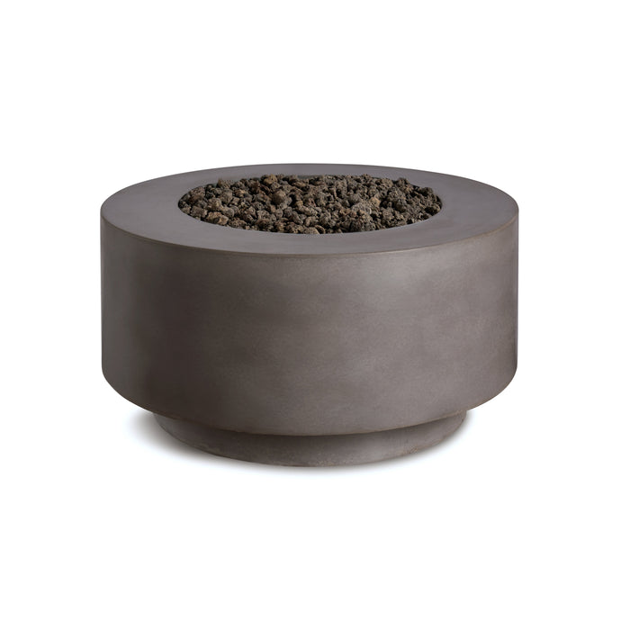 Rund Cylindrical Concrete Fire Bowl