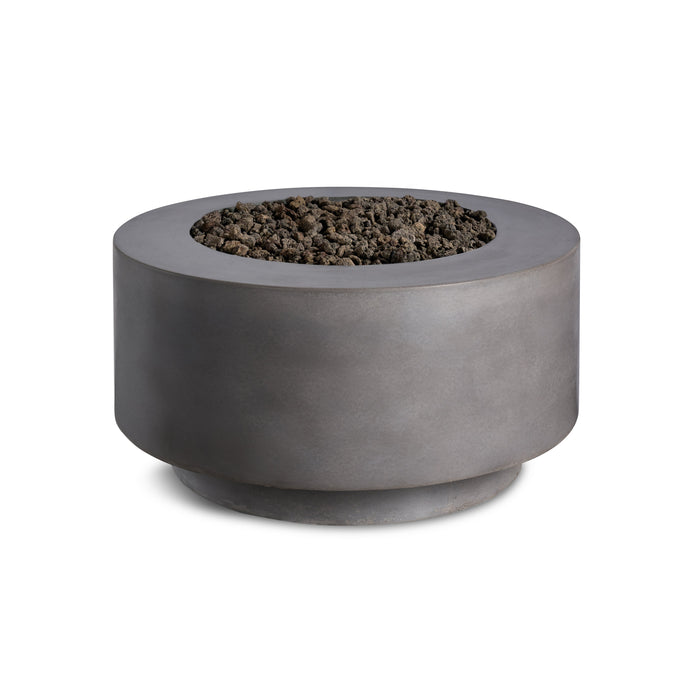 Rund Cylindrical Concrete Fire Bowl