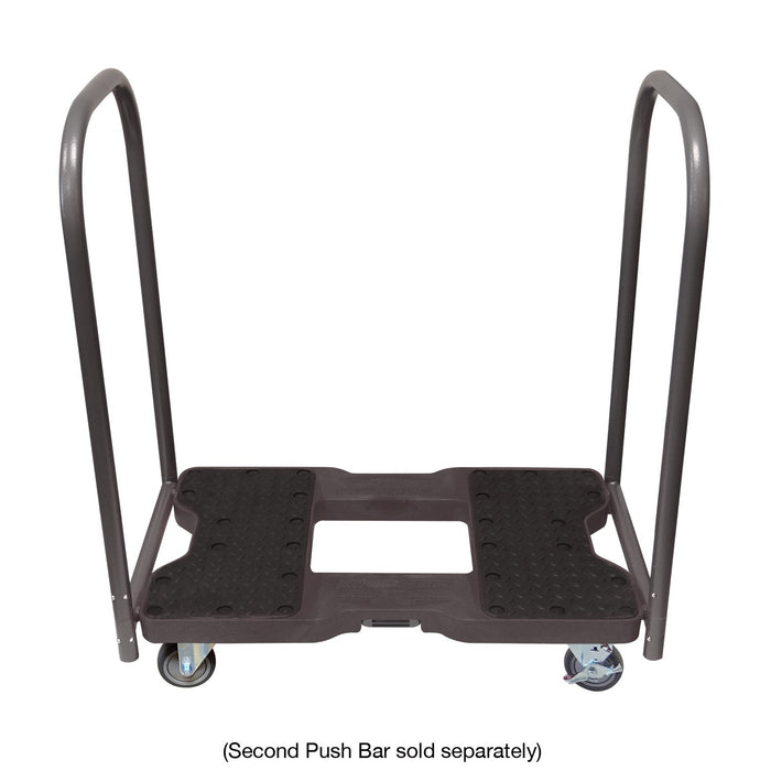 SNAP-LOC 1,200 lb General Purpose E-Track Push Cart Dolly Black