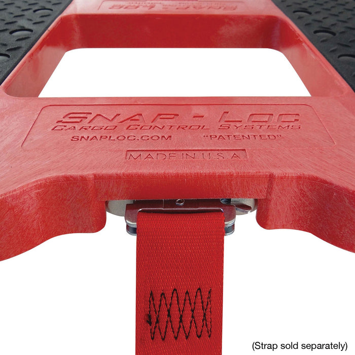 SNAP-LOC 1,200 lb General Purpose E-Track Push Cart Dolly Red