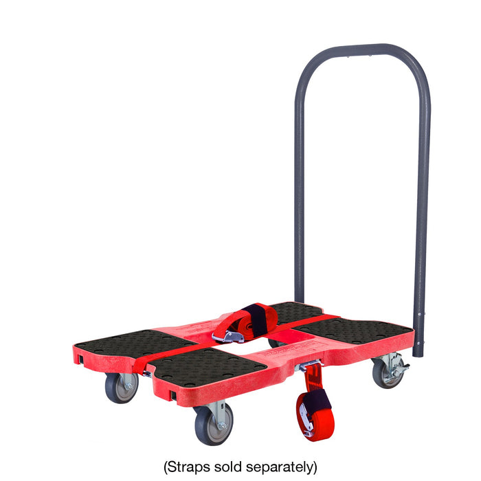 SNAP-LOC 1,200 lb General Purpose E-Track Push Cart Dolly Red