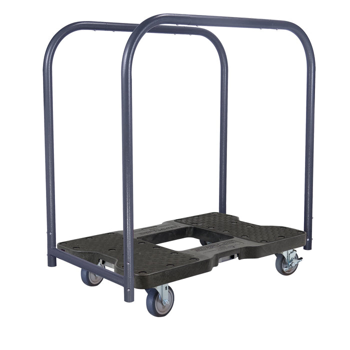 SNAP-LOC 1,200 lb General Purpose E-Track Panel Cart Dolly Black