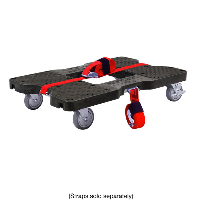 SNAP-LOC 1,500 lb Industrial Strength E-Track Dolly Black