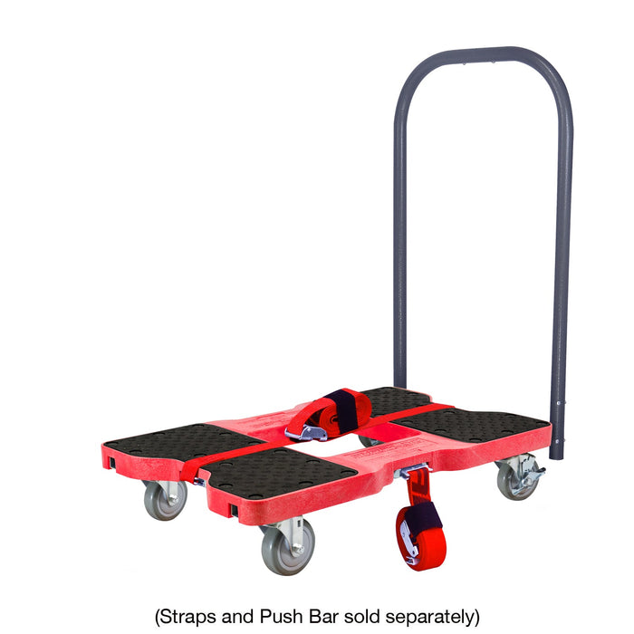 SNAP-LOC 1,500 lb Industrial Strength E-Track Dolly Red