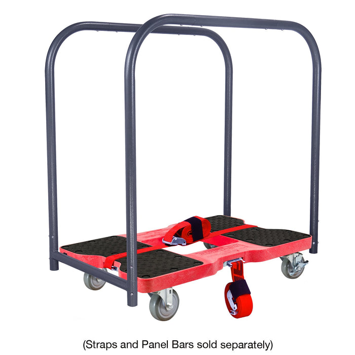 SNAP-LOC 1,500 lb Industrial Strength E-Track Dolly Red