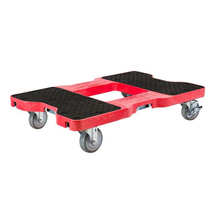 SNAP-LOC 1,500 lb Industrial Strength E-Track Dolly Red