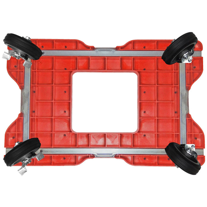 SNAP-LOC 1,500 lb All-Terrain E-Track Dolly Red