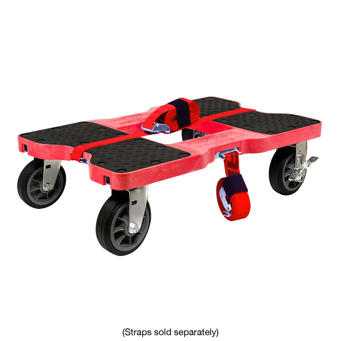 SNAP-LOC 1,500 lb All-Terrain E-Track Dolly Red