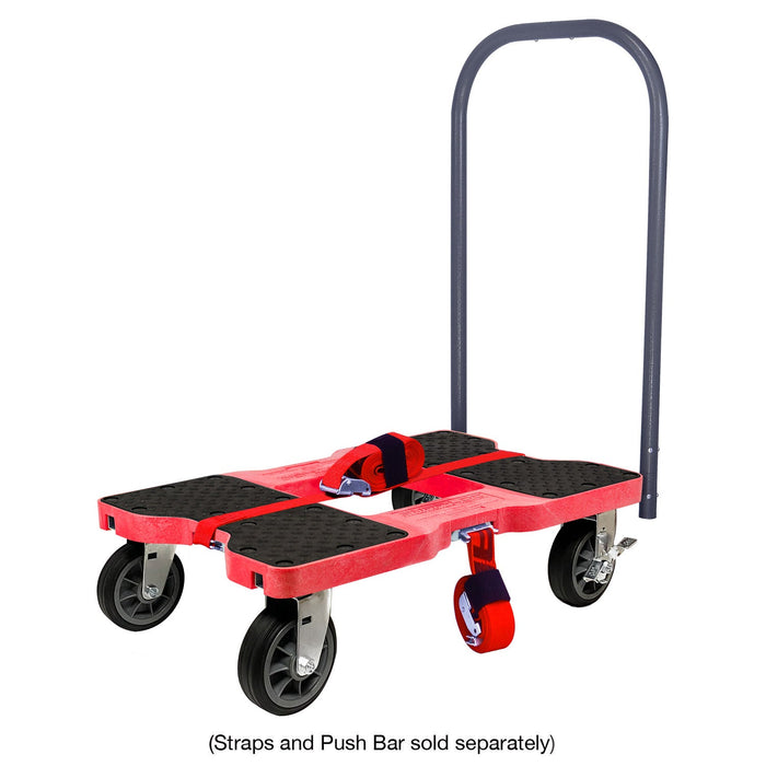 SNAP-LOC 1,500 lb All-Terrain E-Track Dolly Red