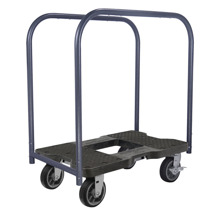 SNAP-LOC 1,500 lb All-Terrain E-Track Panel Cart Dolly Black