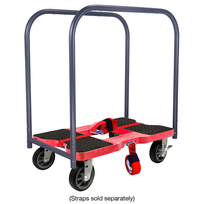 SNAP-LOC 1,500 lb All-Terrain E-Track Panel Cart Dolly Red