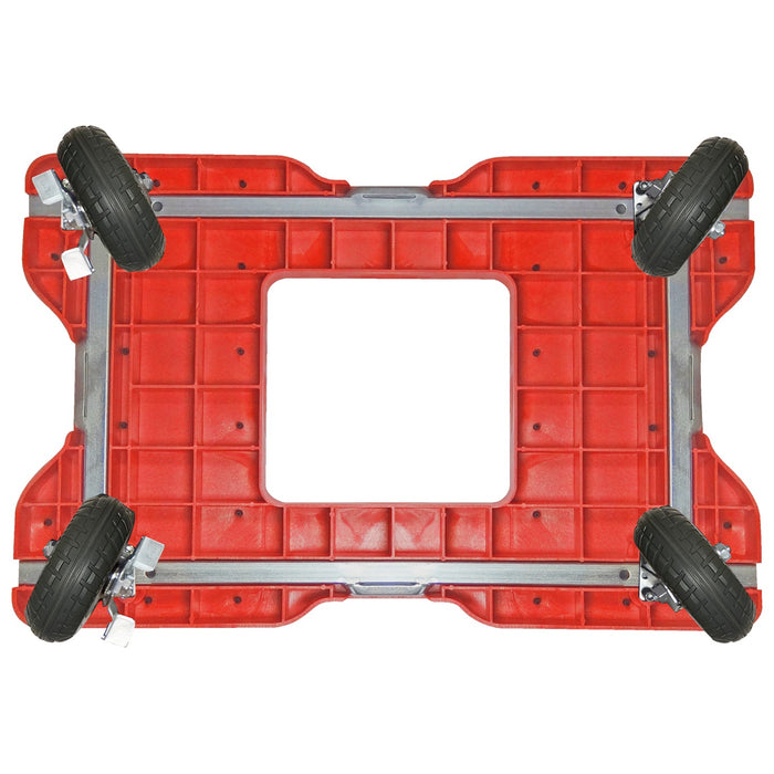 SNAP-LOC 1,600 lb Extreme-Duty E-Track Dolly Red