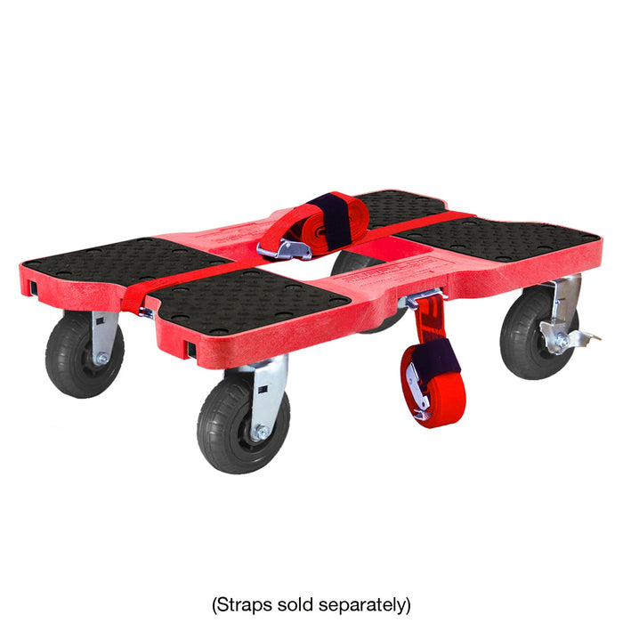 SNAP-LOC 1,600 lb Extreme-Duty E-Track Dolly Red