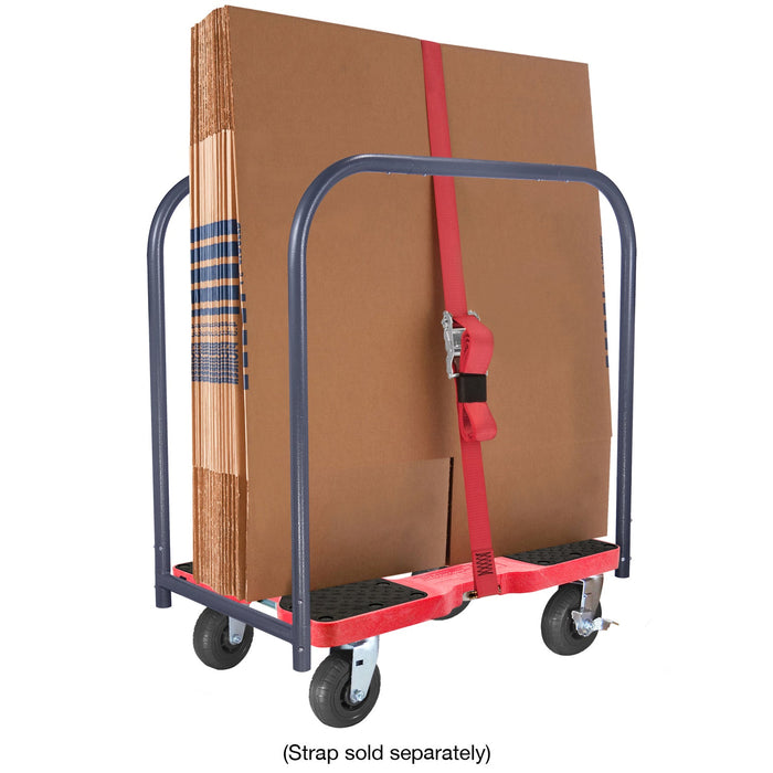 SNAP-LOC 1,600 lb Extreme-Duty E-Track Panel Cart Dolly Red