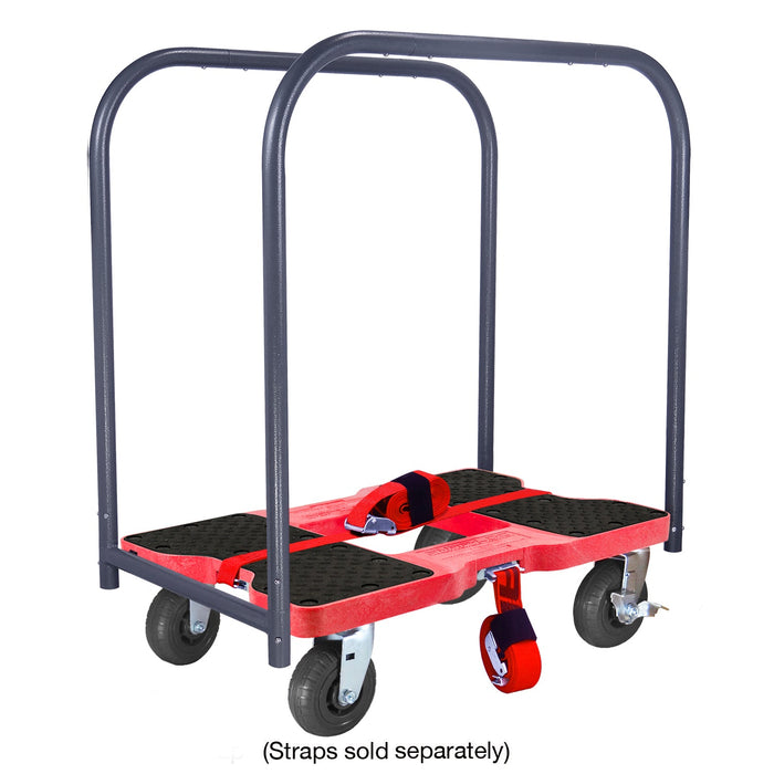 SNAP-LOC 1,600 lb Extreme-Duty E-Track Panel Cart Dolly Red