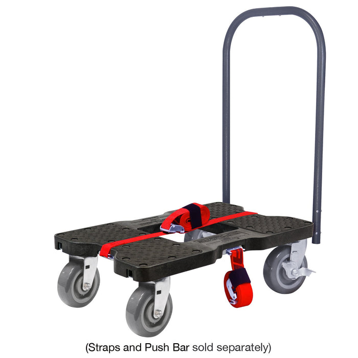 SNAP-LOC 1,800 lb Super-Duty E-Track Dolly Black