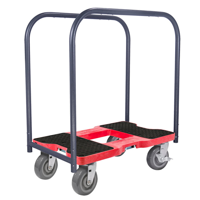 SNAP-LOC 1,800 lb Super-Duty E-Track Panel Cart Dolly Red