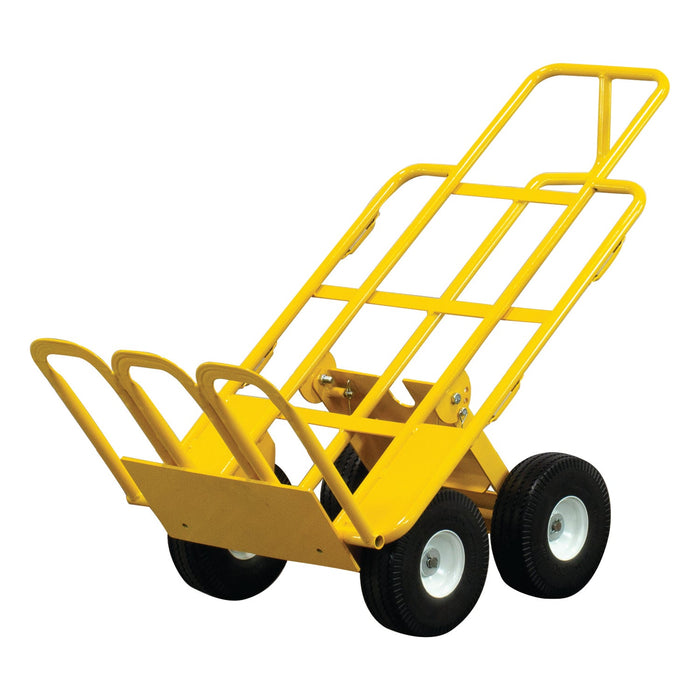 SNAP-LOC 750 lb Capacity All-Terrain 4 Wheel E-Track Hand Truck Cart