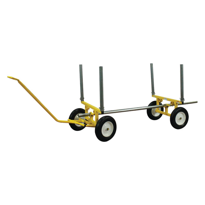 SNAP-LOC 2,000 lb Capacity All-Terrain 4 Wheel Lumber and Pipe Cart