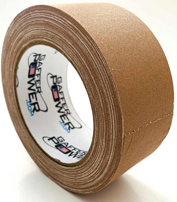 Gaffer Tape, 2 Inch x 30 Yards - Tan