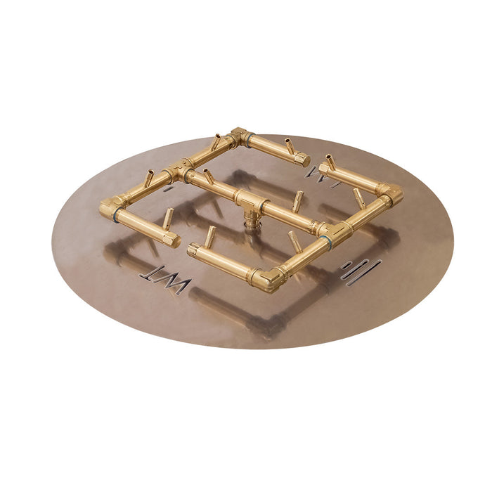 Mirasol Circular Concrete Fire Pit Table