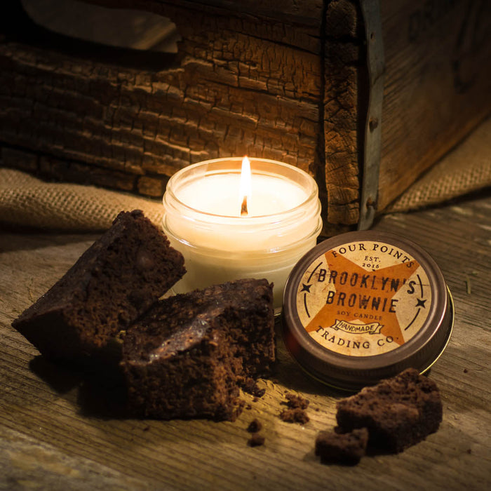 Brooklyn's Brownie Candle