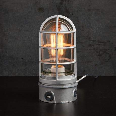 Raw Industrial Table Lamp - The Mythic Cage