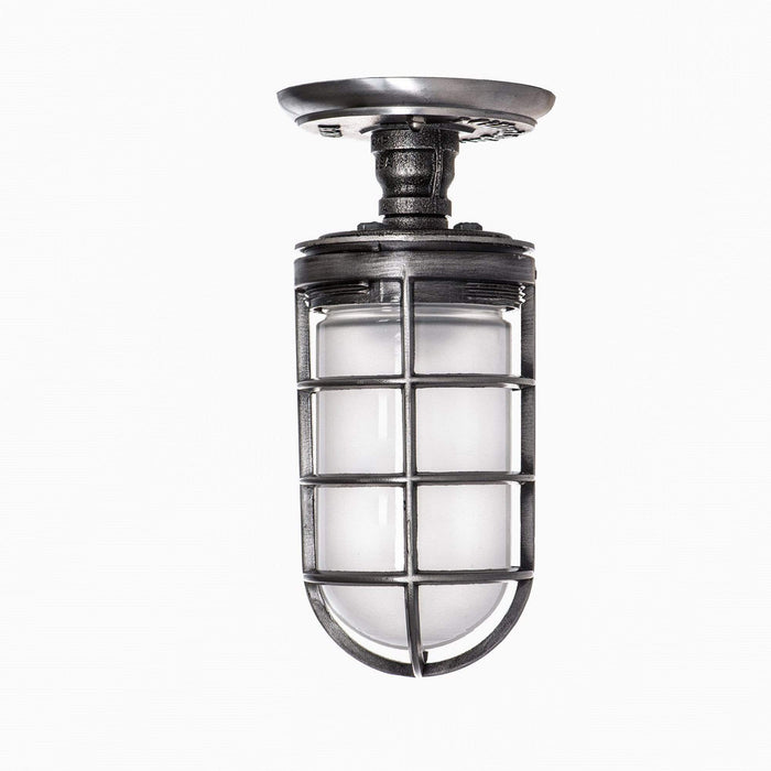 Flushmount Cage Light - The Beacon