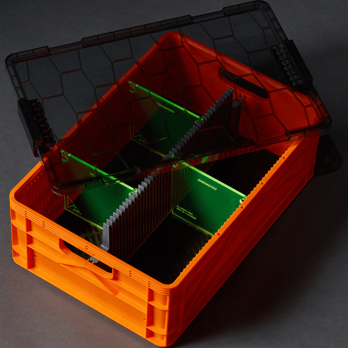 Premium Orange Half Crate