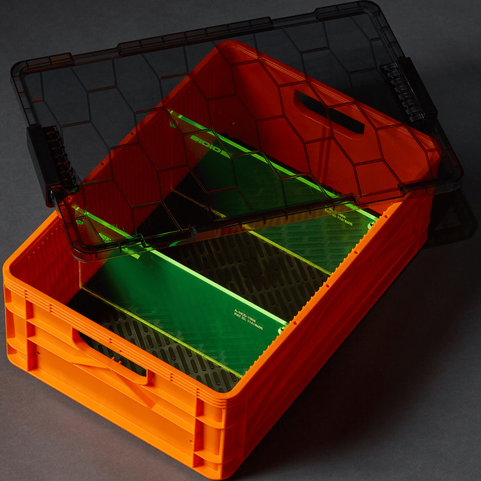 Premium Orange Half Crate