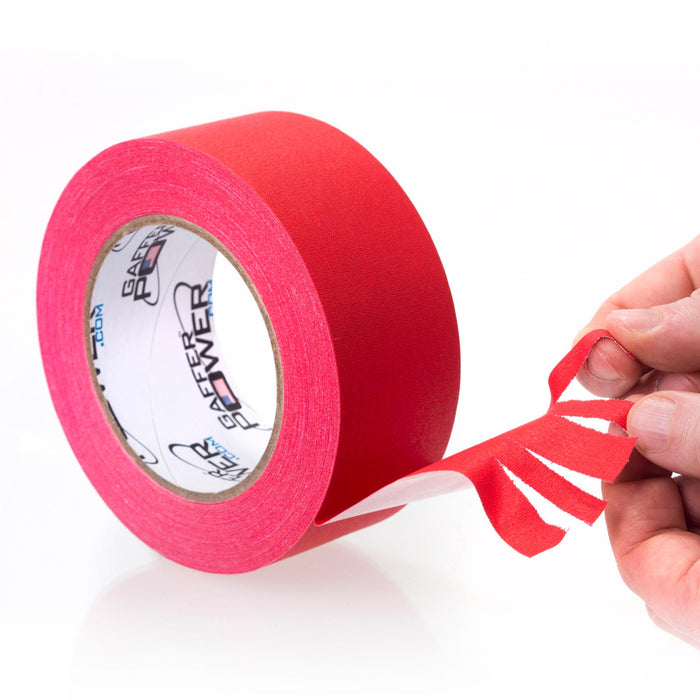 Gaffer Tape, 2 Inch x 30 Yards - Red