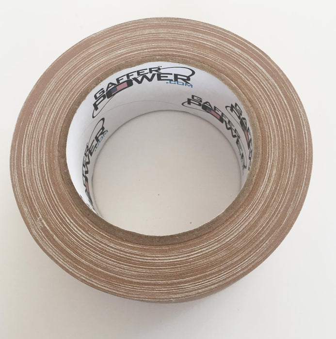 Gaffer Tape, 2 Inch x 30 Yards - Tan