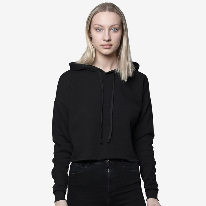 Fashion Fleece Crop Hoodie