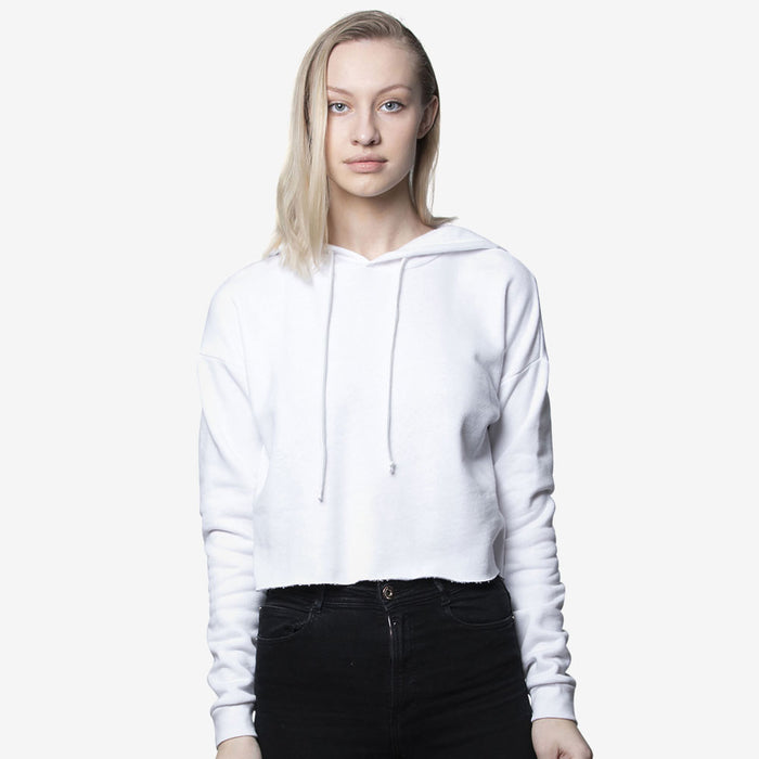 Fashion Fleece Crop Hoodie