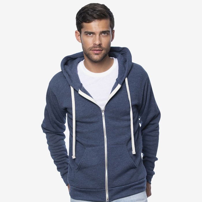 Organic RPET Fleece Zip Hoodie